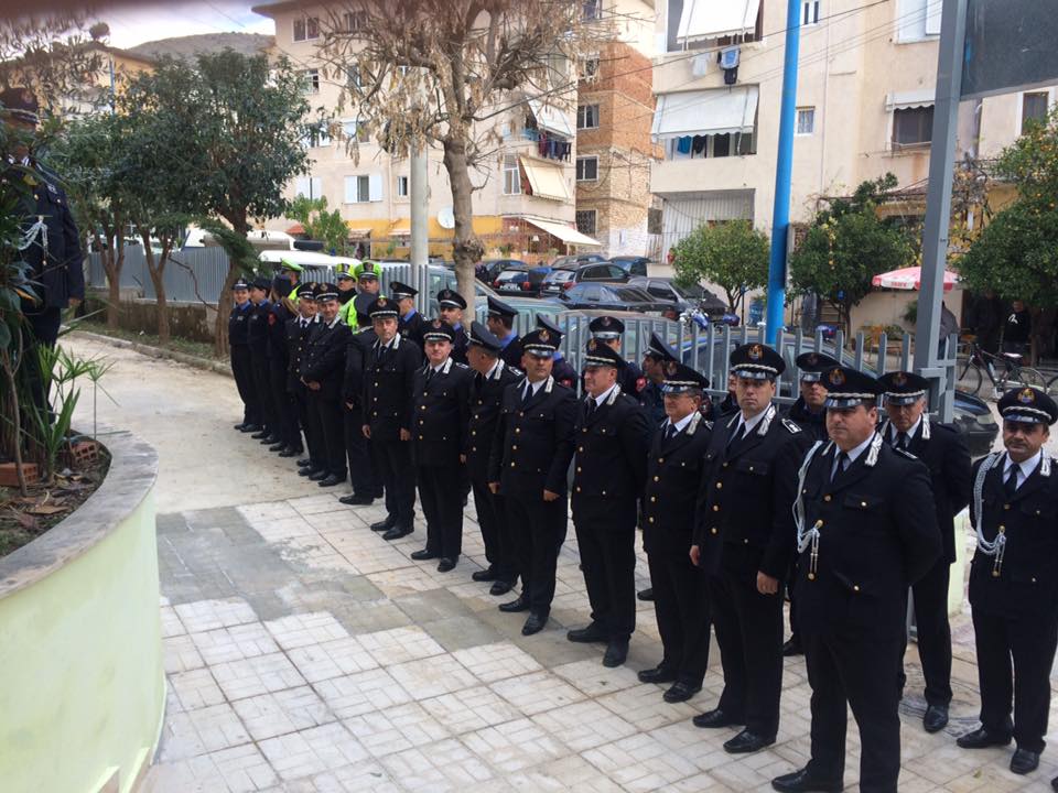 Festohet 103-vjetori i policisë në Komisariatin e Sarandës &#8211; VIDEO