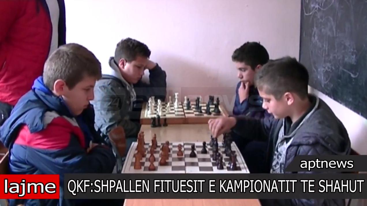 QKF: Shpallen fituesit e kampionatit të shahut