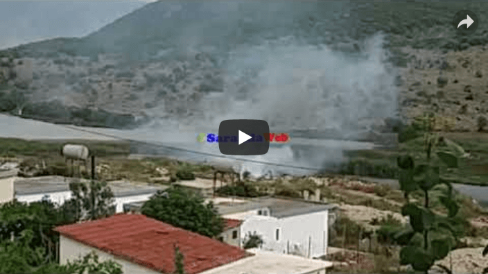 VIDEO &#8211; Qytetari dixhital denoncon djegien e plehrave ne Ksamil