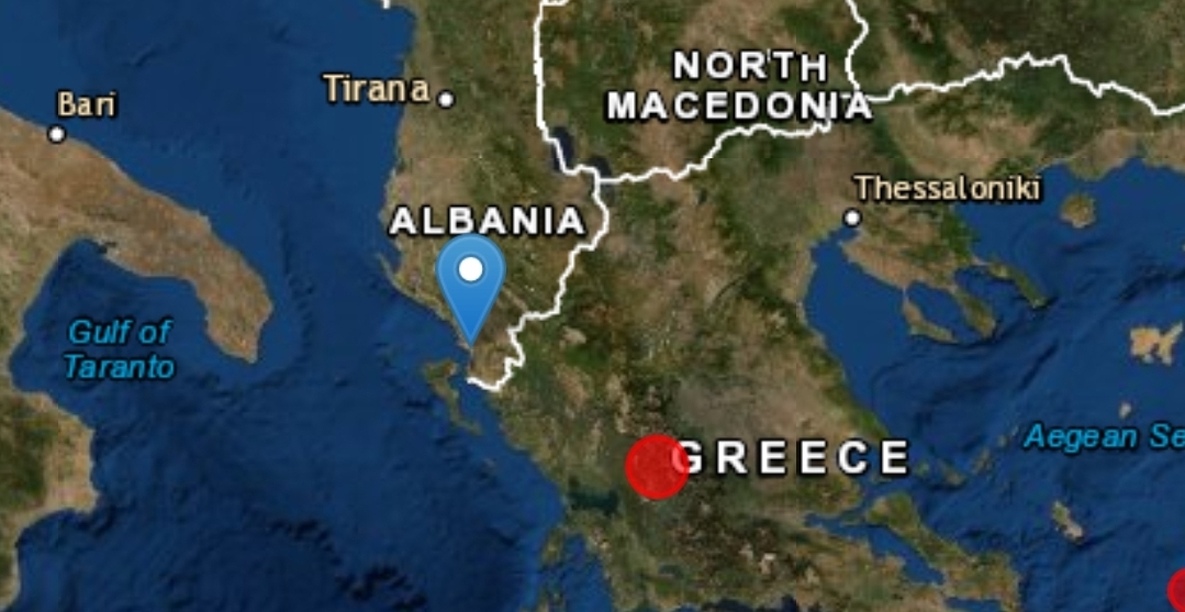 Tërmet 5.1 në Greqi, lëkundjet ndihen edhe në Jug të Shqipërisë