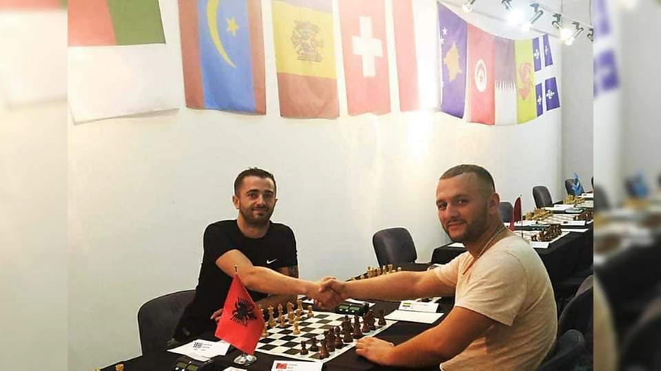 Erald Mihasi shpallet lojtari më mirë i Shqipërisë në Turneun Mesdhetar të Shahut