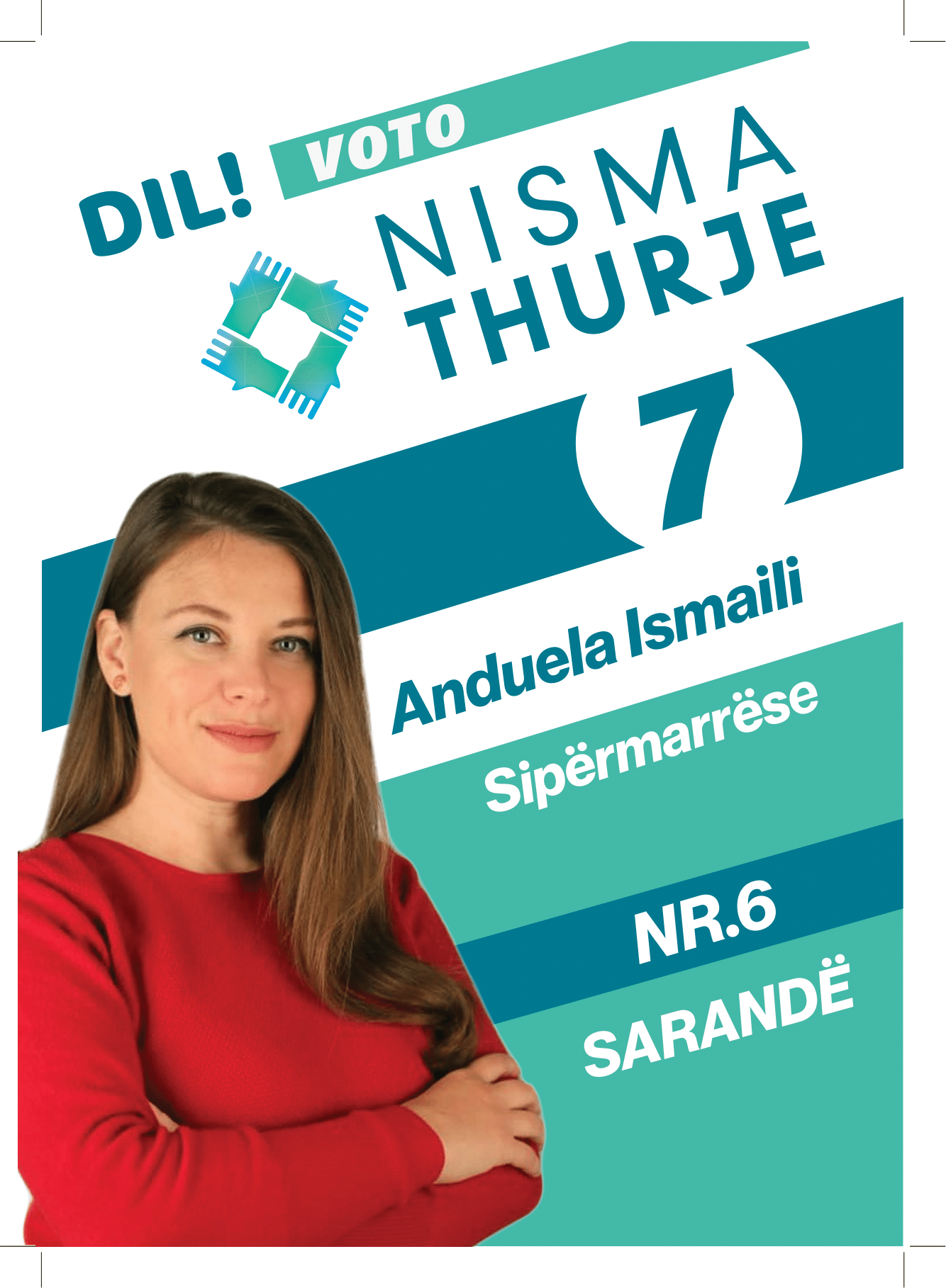 Mesazh i kandidates së Nisma Thurrje Anduela Ismaili