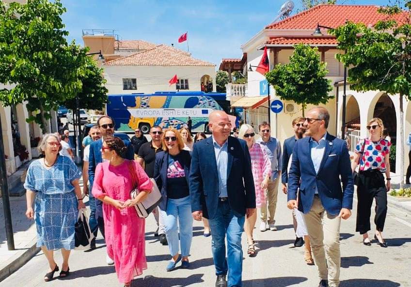 Ambasadorët e BE, Francës, Suedisë dhe Spanjës vizitë në Konispol