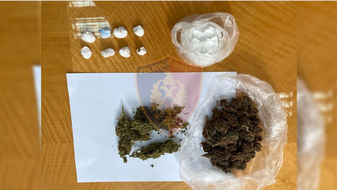 Policia Sarandë godet një rast i shpërndarjes së drogave të forta në doza të vogla