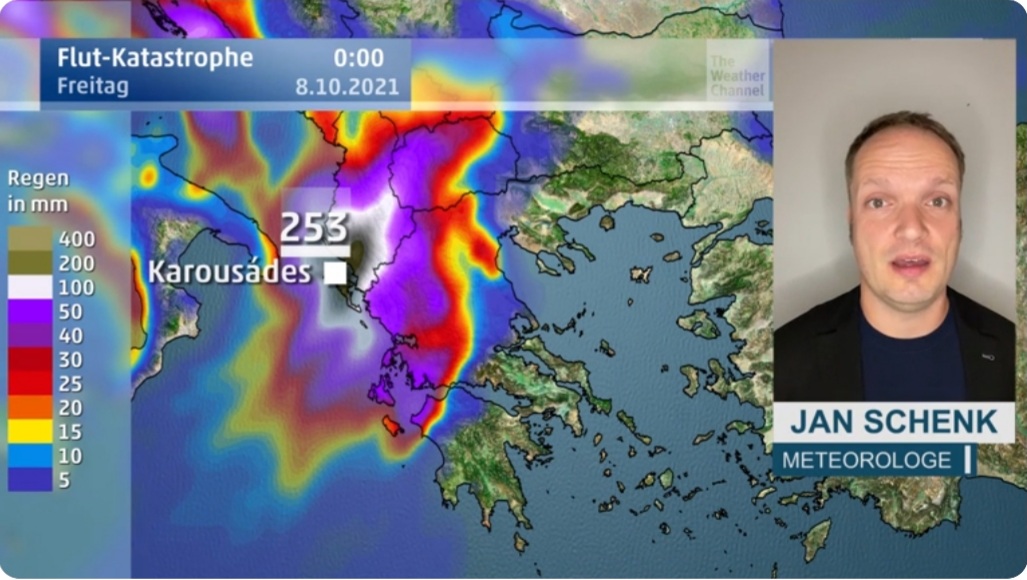 Metereologu gjerman paralajmëron: Në Jug të Shqipërisë dhe Greqi do të ketë përmbytje