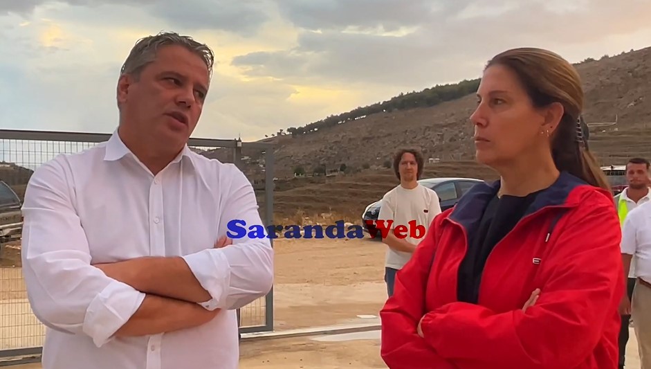 Ministrja e Turizmit &#038; Mjedisit Mirela Kumbaro dhe Adrian Gurma në Qendrën e Riciklimit të mbetjeve