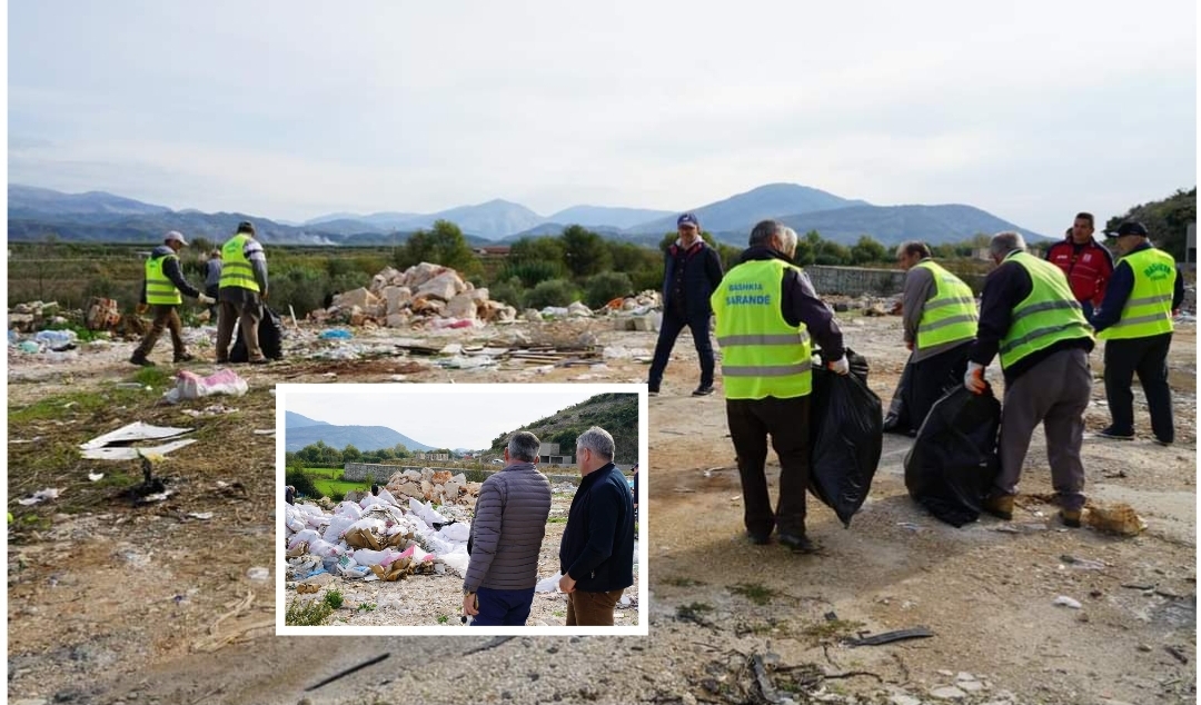 Pas publikimit në Saranda Web të ndotjes në Çukë, Bashkia Sarandë fillon pastrimin