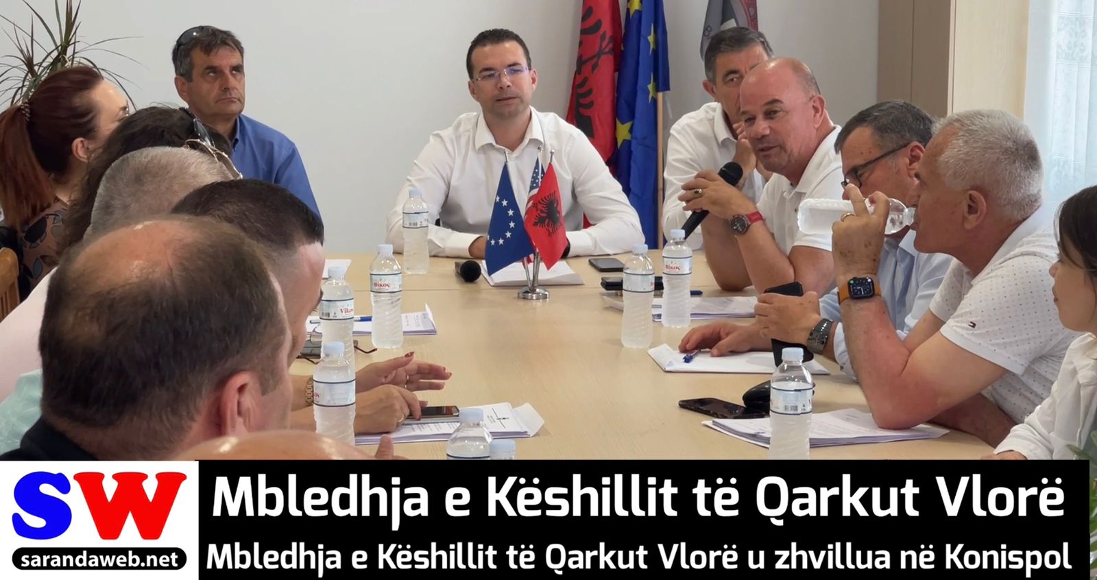 Mbledhja e Këshillit të Qarkut Vlorë, zhvilluar në Konispol, 9 Qershor 2022
