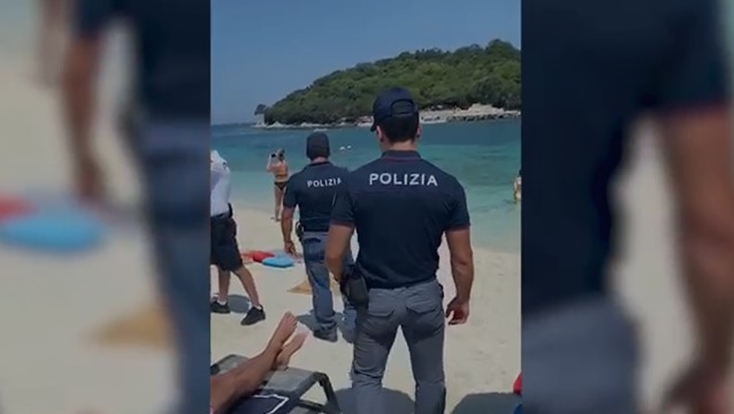 Policia publikon videon: Për të garantuar rendin  na ka ardhur në ndihmë edhe policia italiane