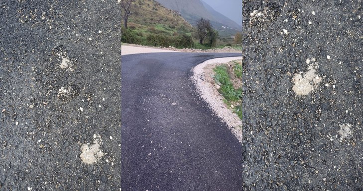Qytetari denoncon punimet pa cilësi për asfaltimin e rrugës në Navaricë