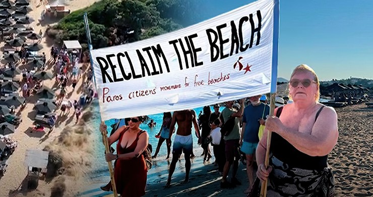 Grekët çohen në protestë: “Lëvizja e Peshqirëve”  kundër zaptimit të plazhit nga privati