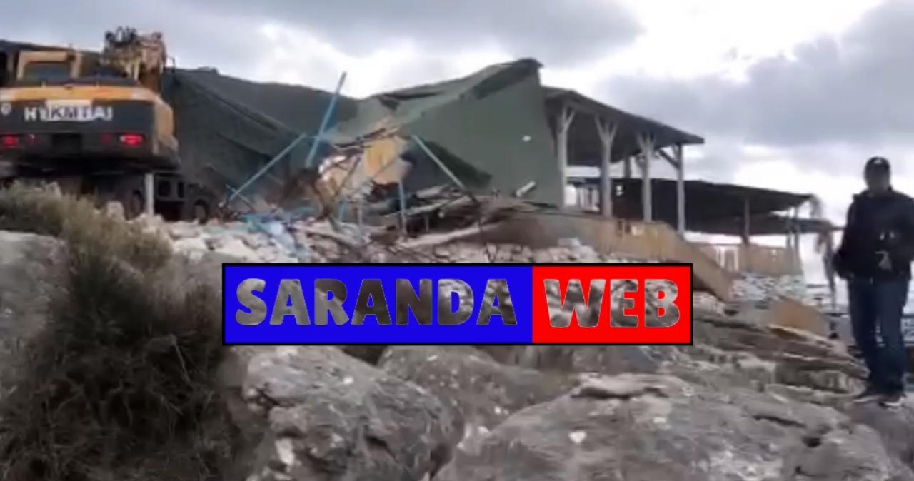 IKMT fillon prishjen e lokaleve në plazhin Shpella, Lukovë &#8211; VIDEO