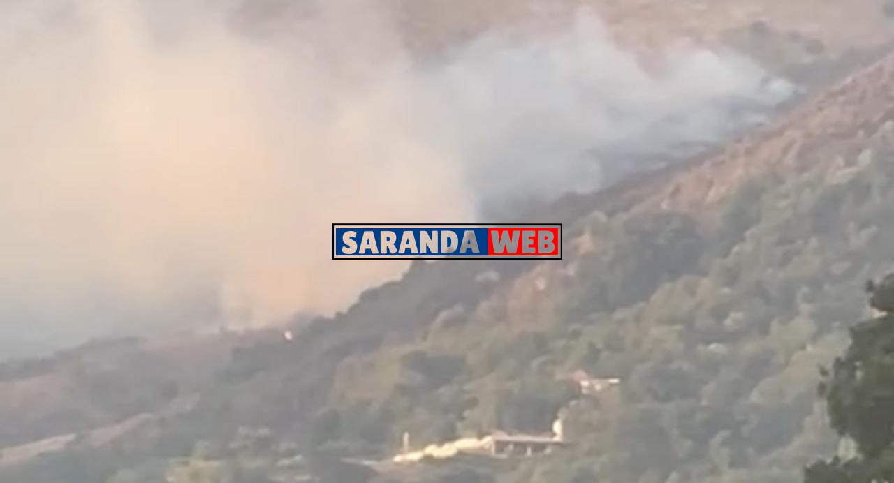 Një vatër e re zjarri ndizet në Delvinë &#8211; VIDEO