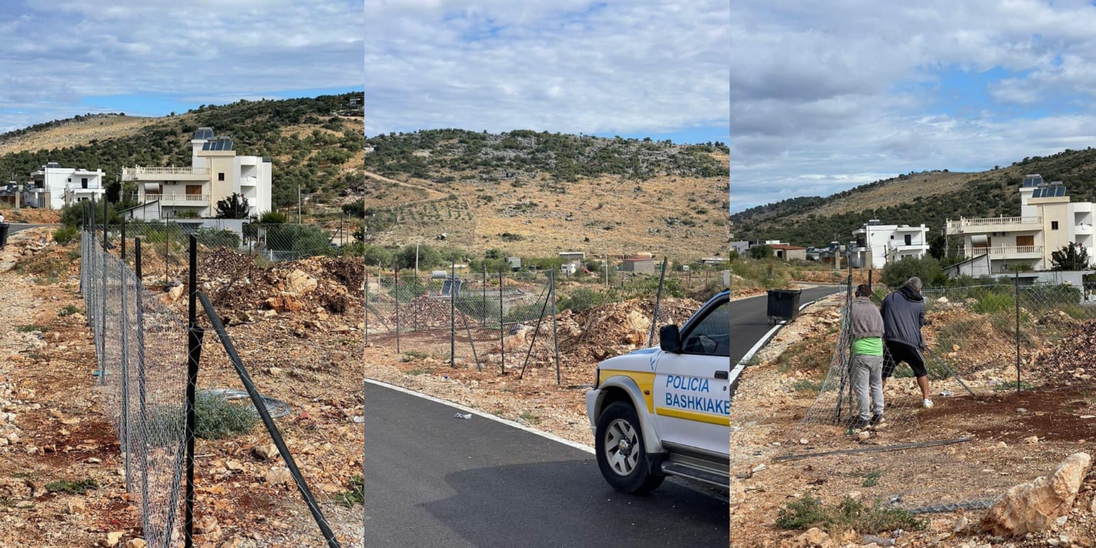 Zbulohet në Ksamil një tokë e rrethuar me rrjetë dhe hekura, Policia: S&#8217;ka më zaptime