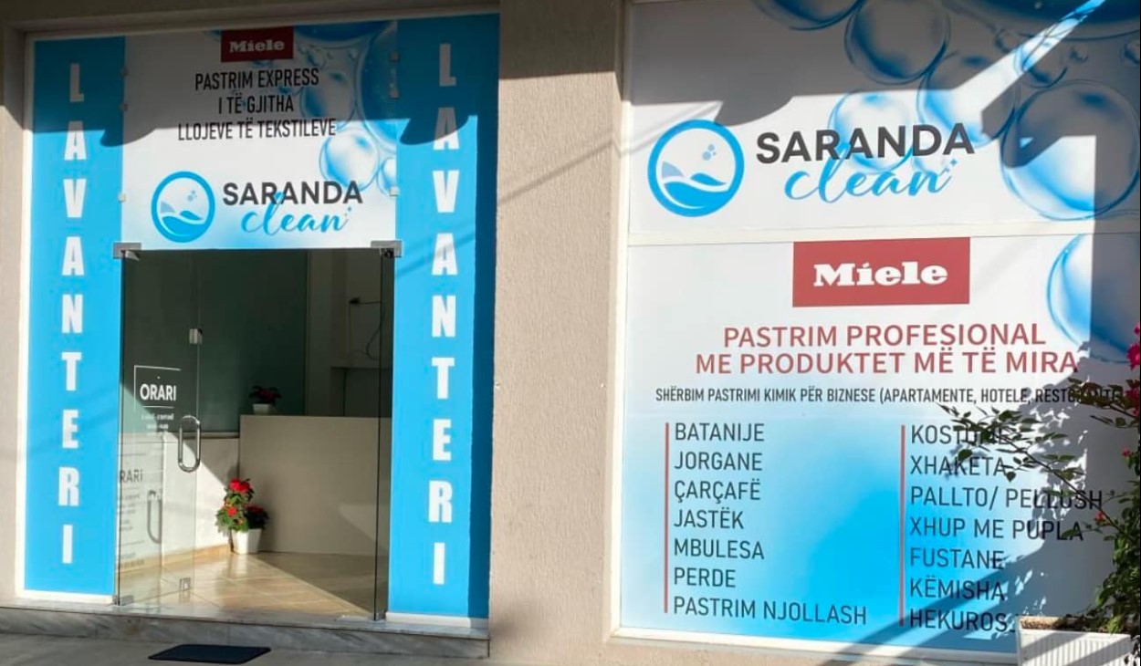 Saranda Clean &#8211; Lavanderi dhe Pastrim Kimik Profesional