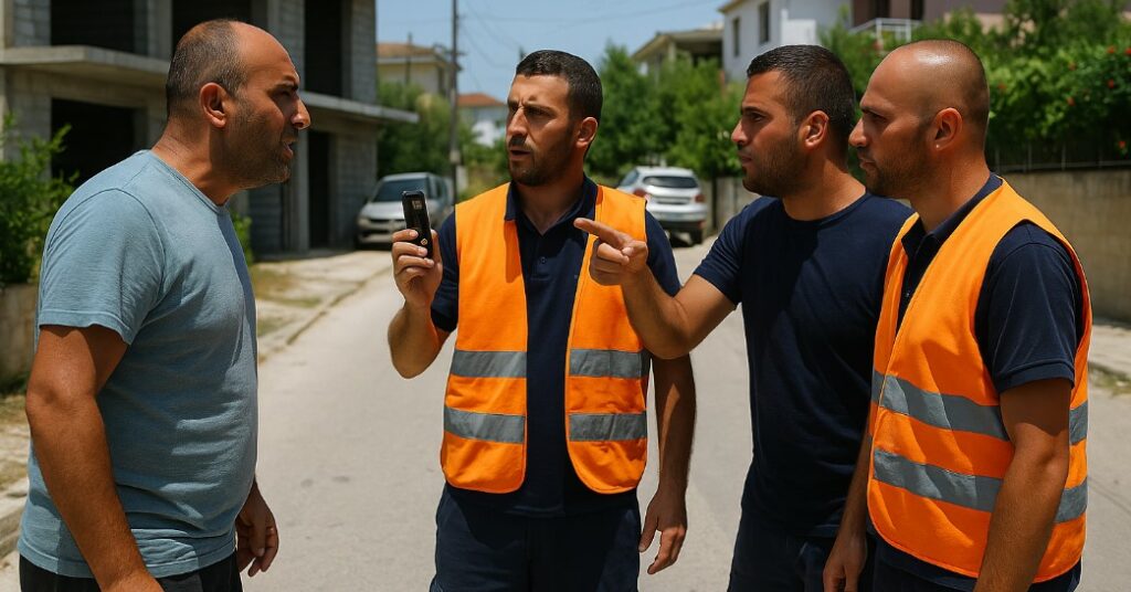 Punonjësit e Ujësjellësit sherr me banorët në Ksamil, përdoren hunj dhe grushta