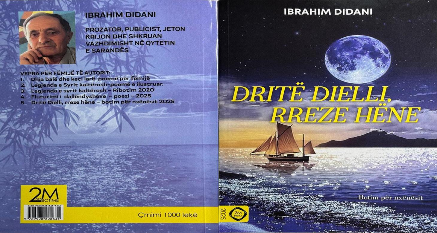 Ibrahim Didani sjell librin e ri për fëmijë: “Dritë Dielli, Rreze Hëne”