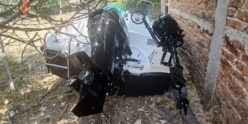 Vodhën skaf dhe gomone në Korfuz, 1 i arrestuar dhe 3 në kërkim &#8211; VIDEO