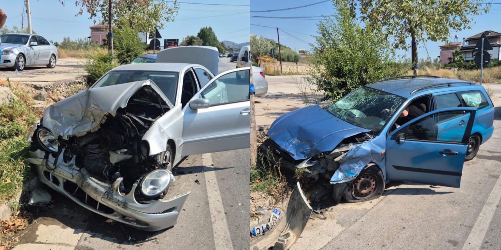 Aksident në rrugën Sarandë &#8211; Delvinë, 4 të plagosur transportohen në spitalin e Sarandës