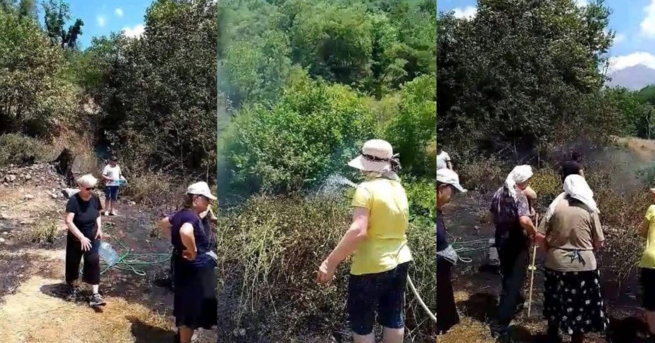 Dogjën barishtet te toka e tyre, por zjarri rrezikoi fshatin, arrestohen 2 persona