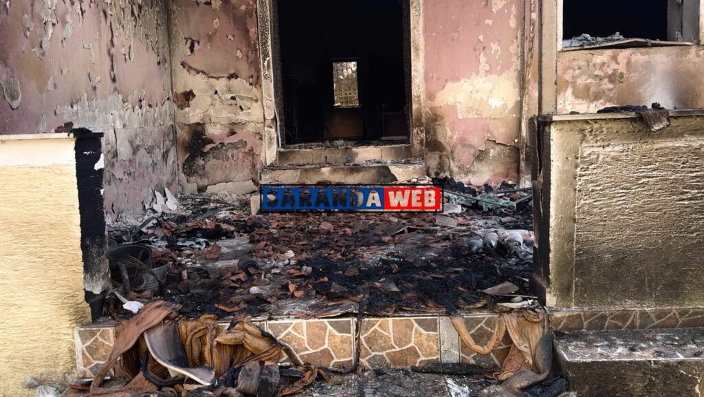 Delvinë – Zjarri djeg shtëpinë e një polaku