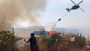 Orë tmerri në Livinë – flakët rrezikojnë banesat, banorët evakuohen mes panikut