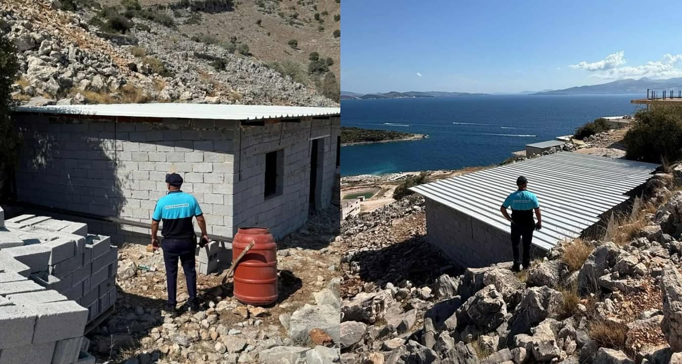Ndërtime pa leje edhe në Sarandë, Policia Bashkiake zbulon dy objekte