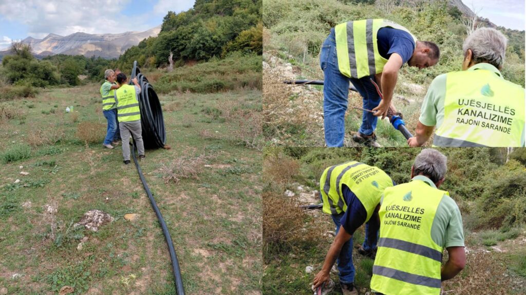 Ujë Dhvrovjan Ujësjellë kanalizime sarande Pas denoncimit në Saranda Web, zgjidhet kriza e ujit në Dhrovjan