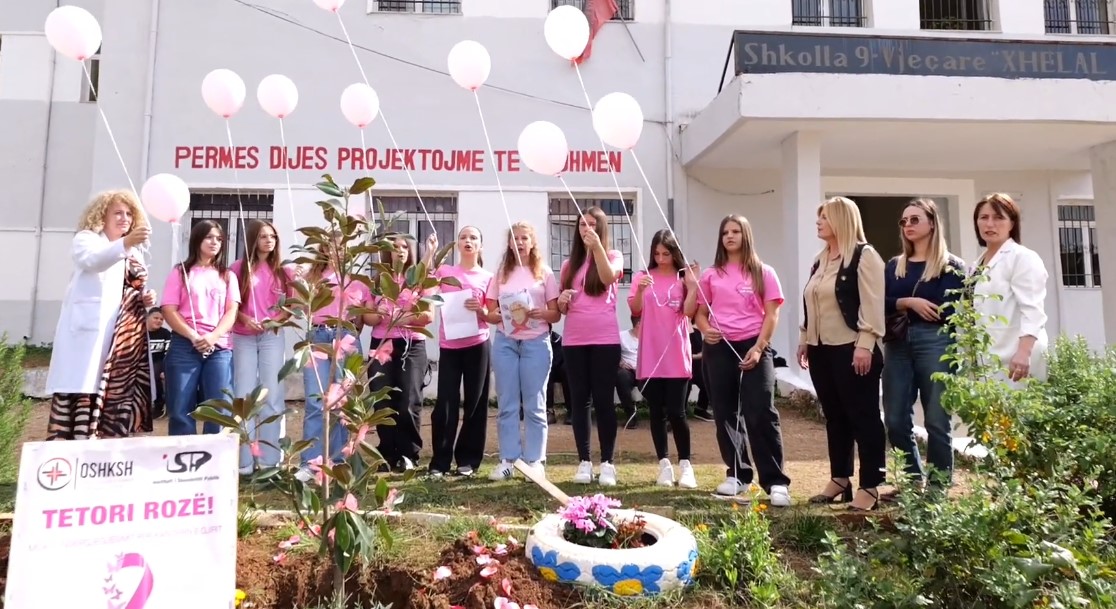Nderim për Mësuesen Nila në kuadër të Tetorit Rozë &#8211; VIDEO