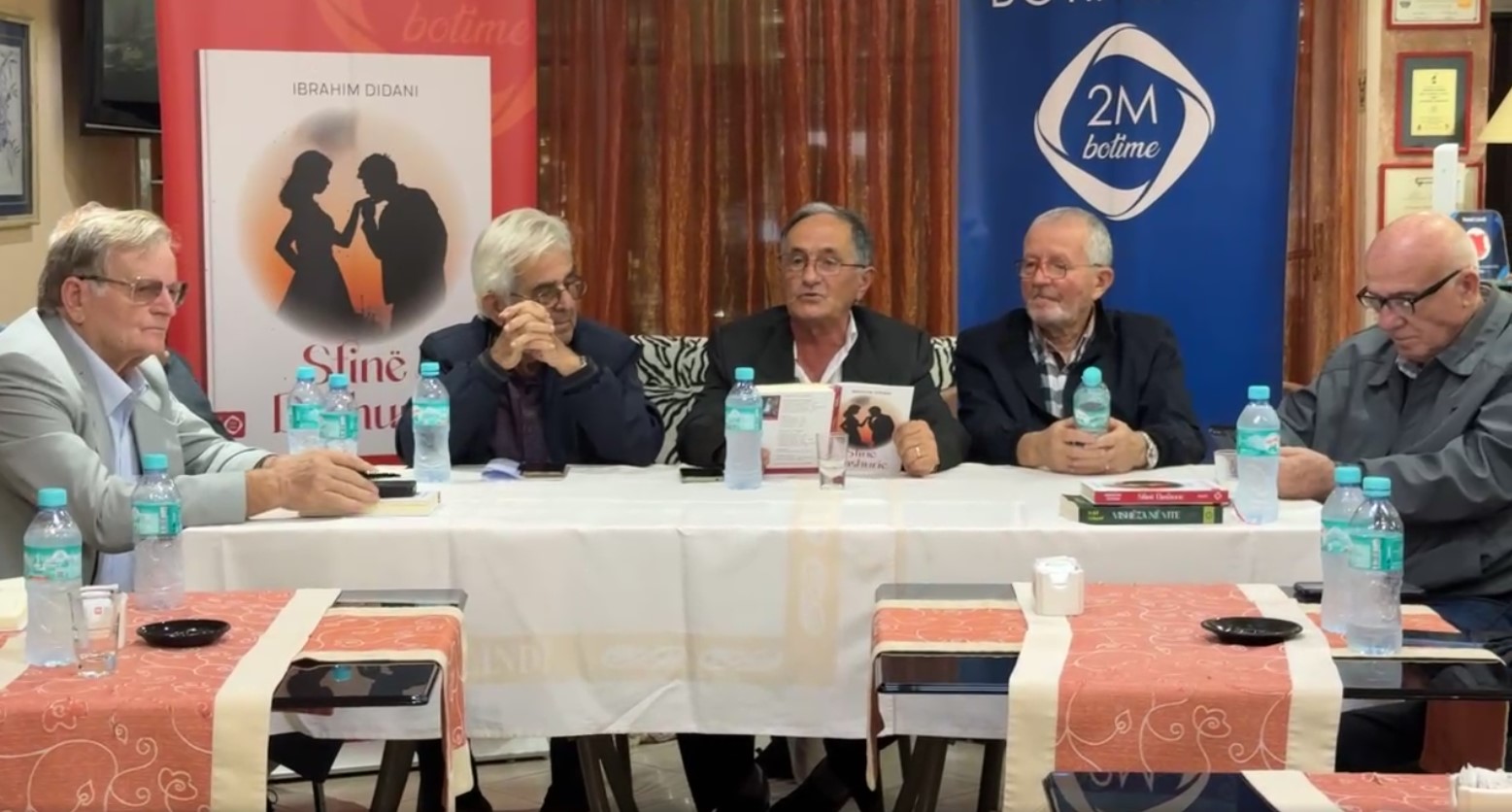 Promovohet libri i ri me poezi &#8220;Stinë dashurie&#8221; i autorit Ibrahim Didani &#8211; VIDEO