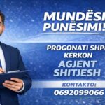 Progonati shpk kërkon të punësojë Agjent Shitjesh në Sarandë