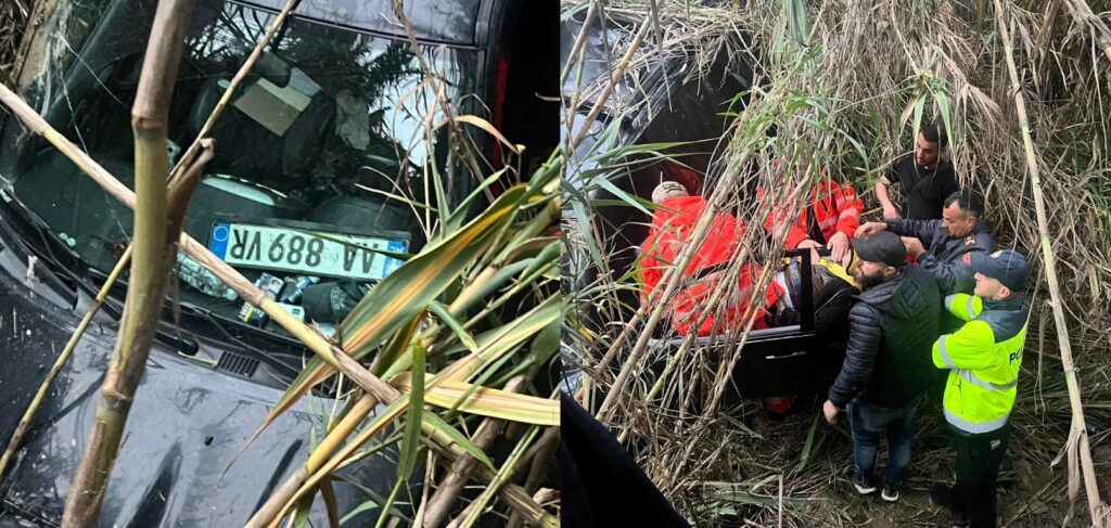 Aksident në aksin Vrion–Krane, automjeti përmbyset në kolektor te kthesa e Finiqit
Një aksident rrugor është shënuar ditën e sotme në segmentin Vrion – Krane, konkretisht në kthesën e Finiqit, ku një automjet ka dalë nga rruga dhe është përmbysur në kolektorin buzë aksit rrugor.