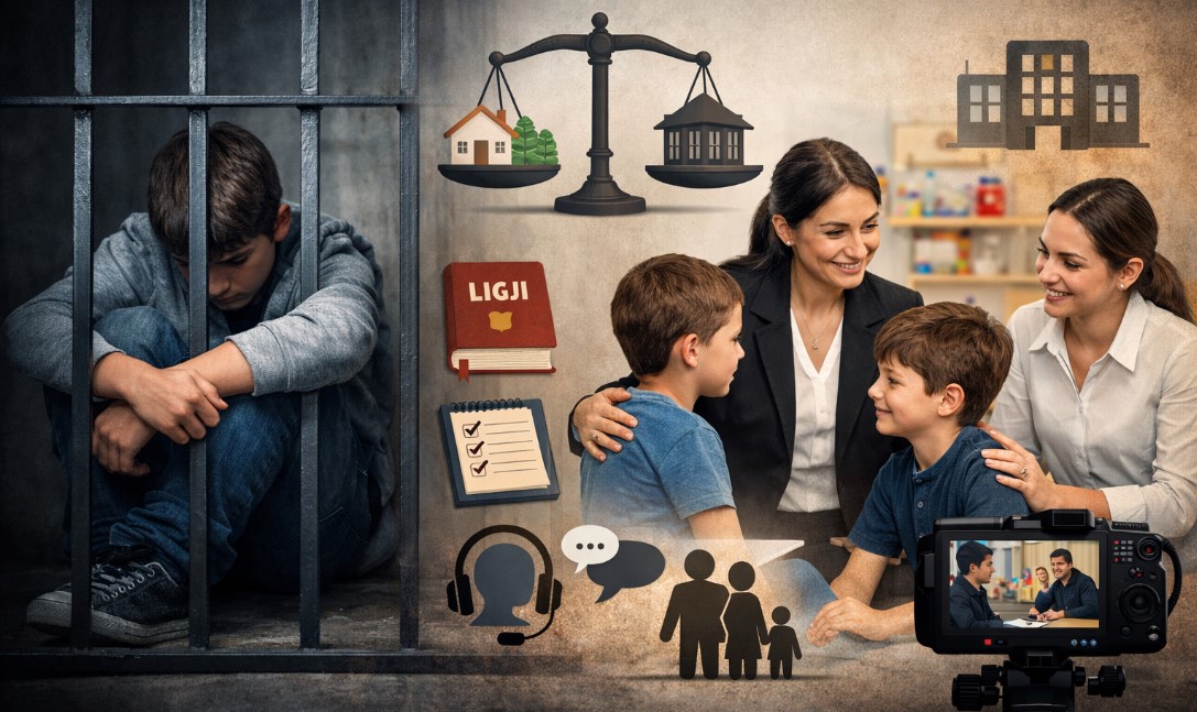 Ligji për trajtimin penal të të miturve sjell avokat të detyrueshëm dhe hetim të specializuar