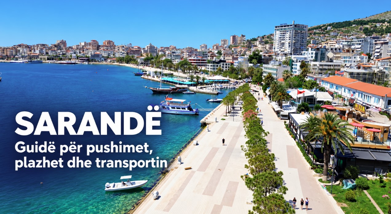 Sarandë: guidë për pushimet, plazhet dhe transportin