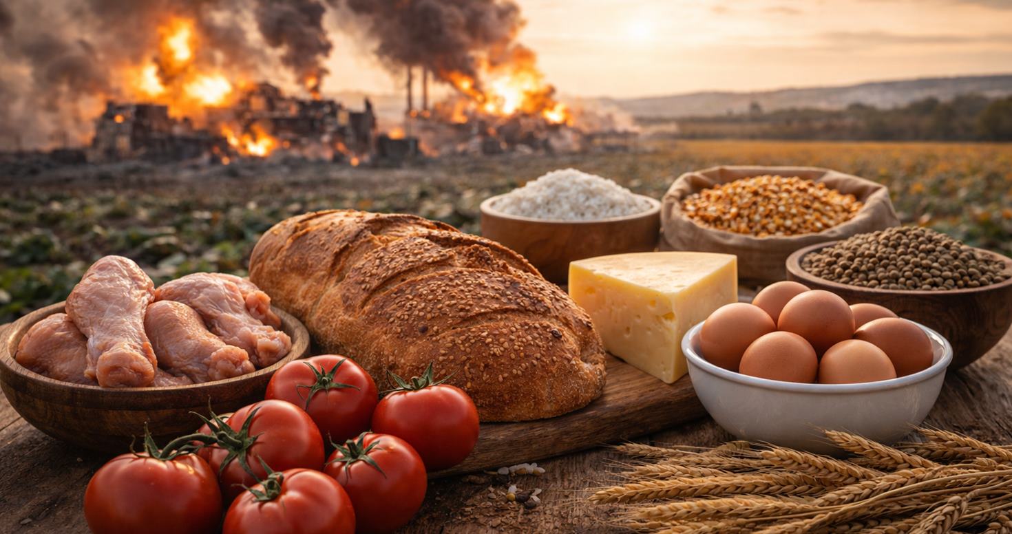 Pas rritjes së naftës, një tjetër krizë po afrohet: ushqimet rrezikojnë të shtrenjtohen ndjeshëm