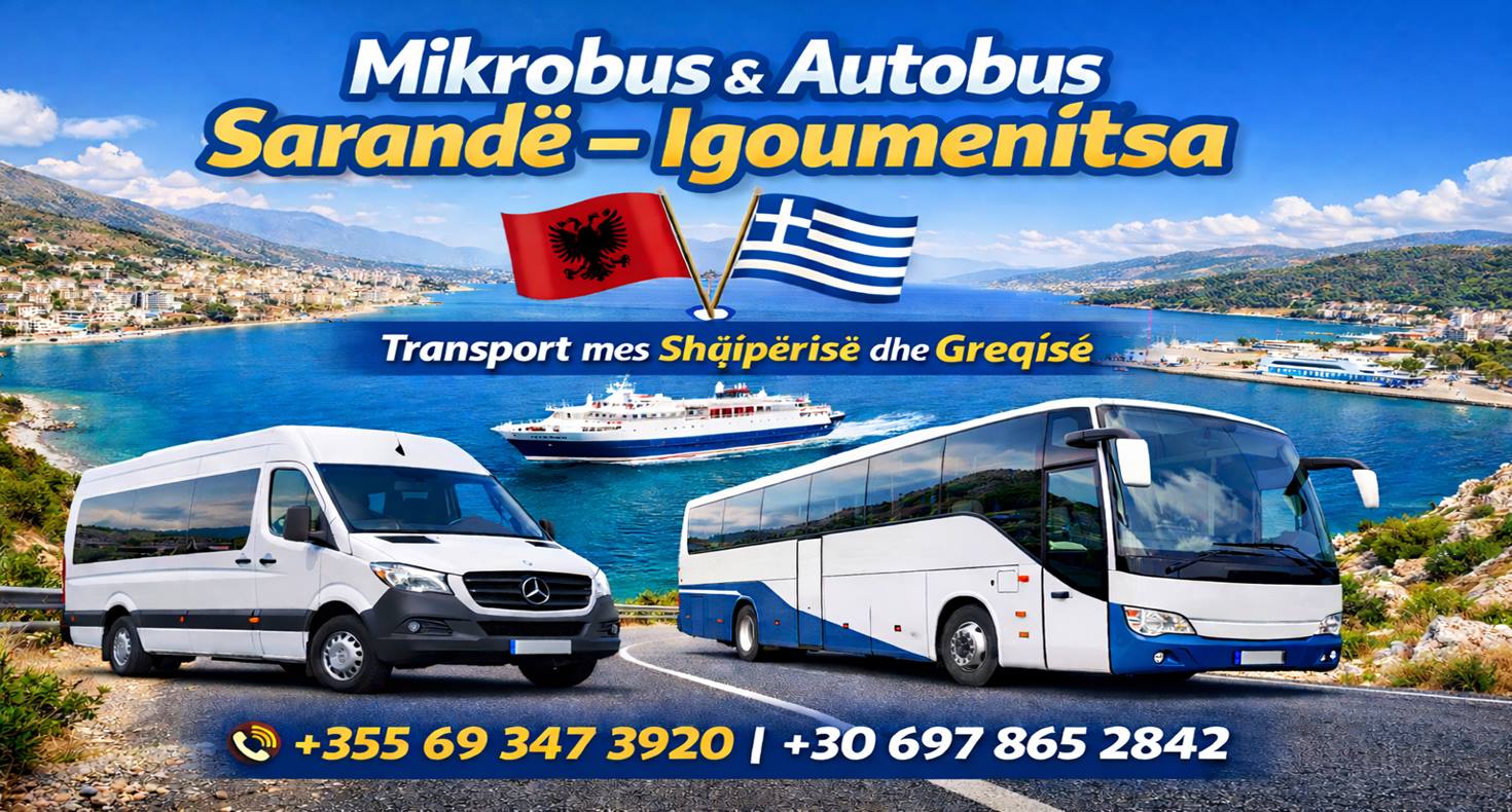 Mikrobus & Autobus Sarandë – Igoumenitsa