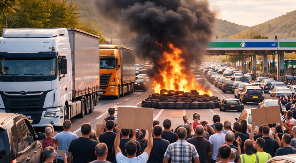 ÇMIMI I NAFTËS / Krizë në transport, paralajmërohet pezullim dhe bllokim i pikave kufitare