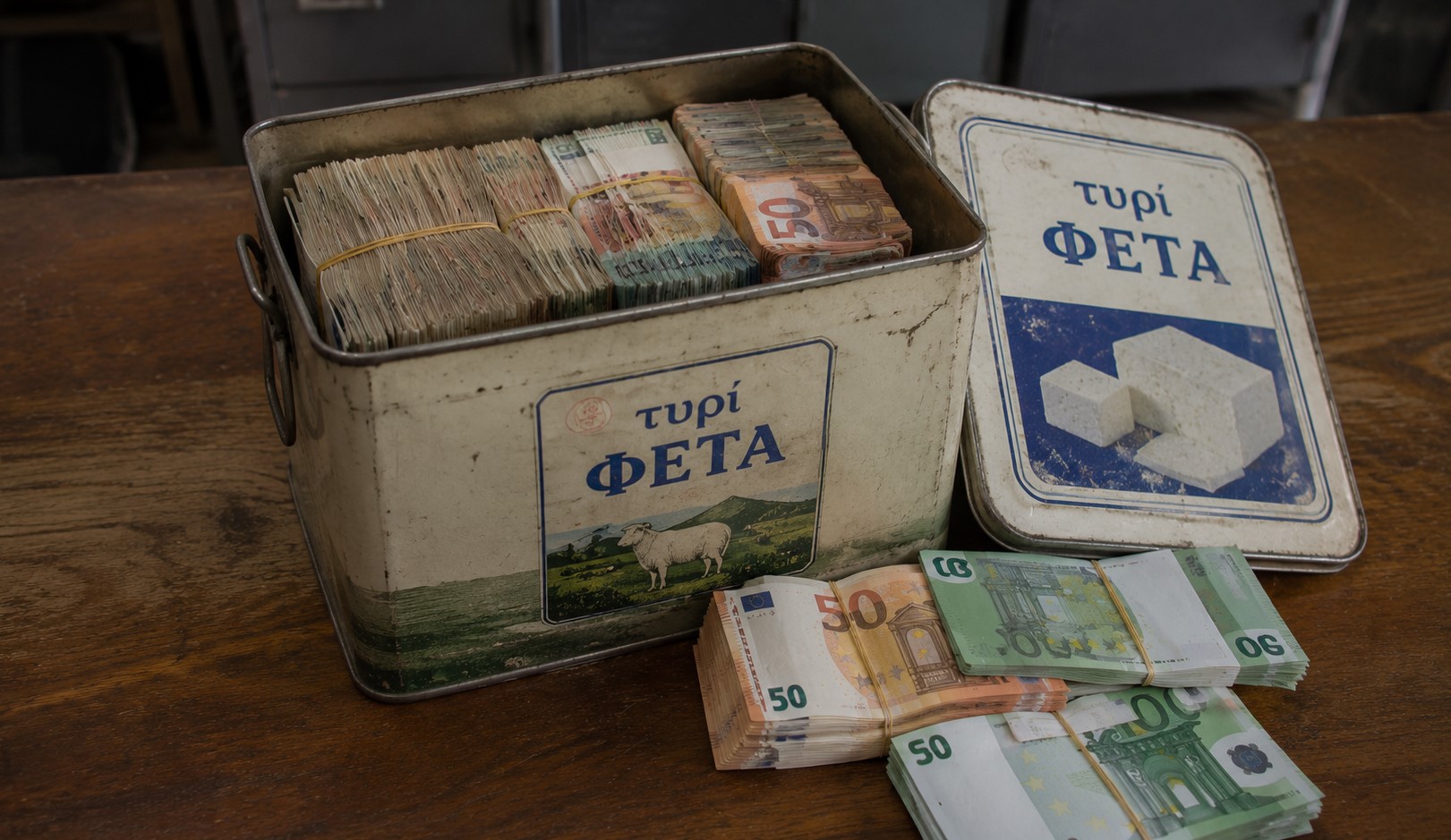 I vodhi pronarit 146,600 euro që i kishte në teneqenë e djathit, arrestohet shqiptari në Igumenicë