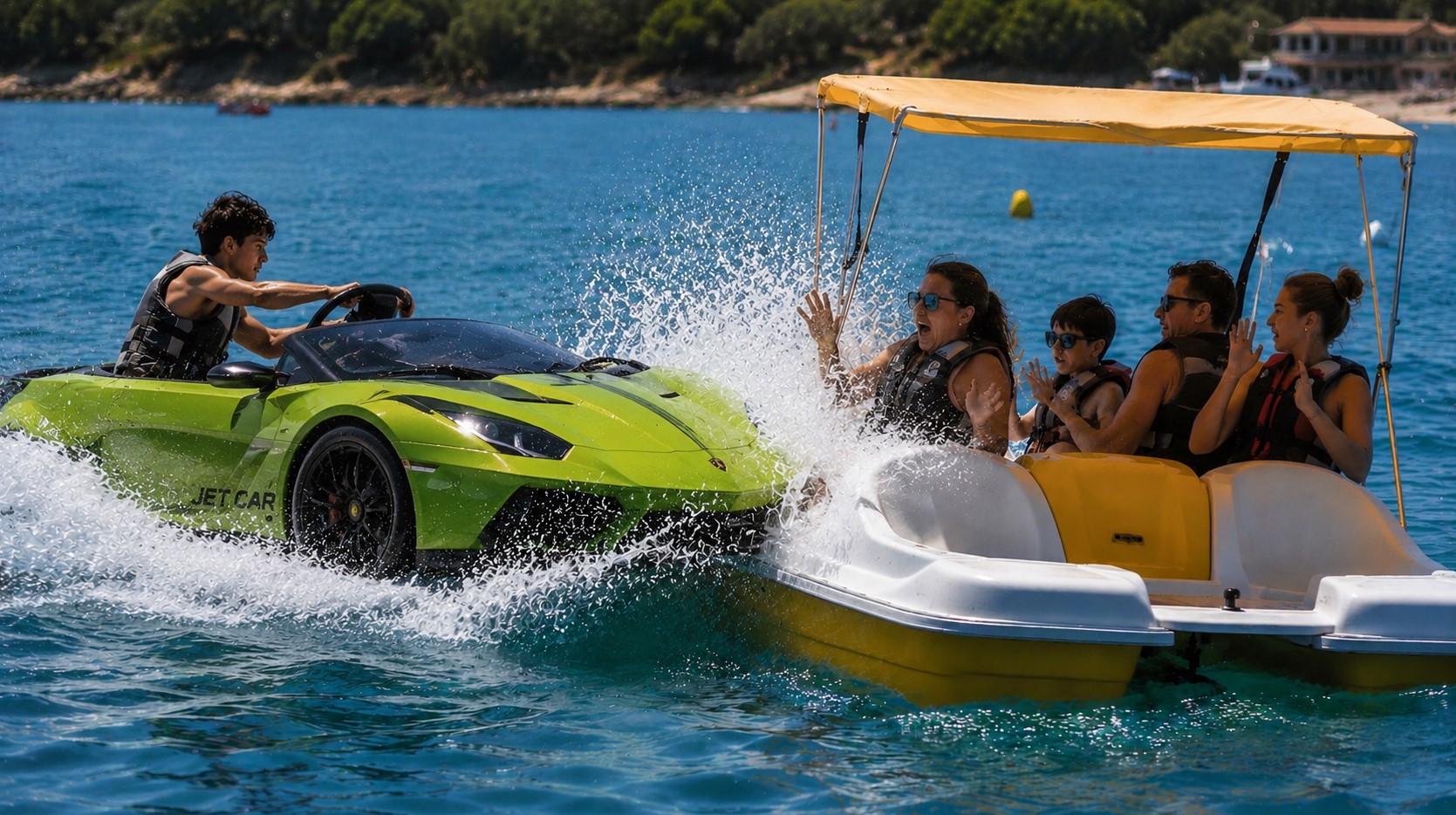 U goditën nga një Jet Car në Ksamil dhe u transportuan me helikopter në Tiranë, turistët kërkojnë ndihmë