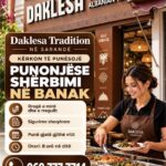 DAKLESA TRADITION në Sarandë kërkon punonjëse shërbimi në banak
