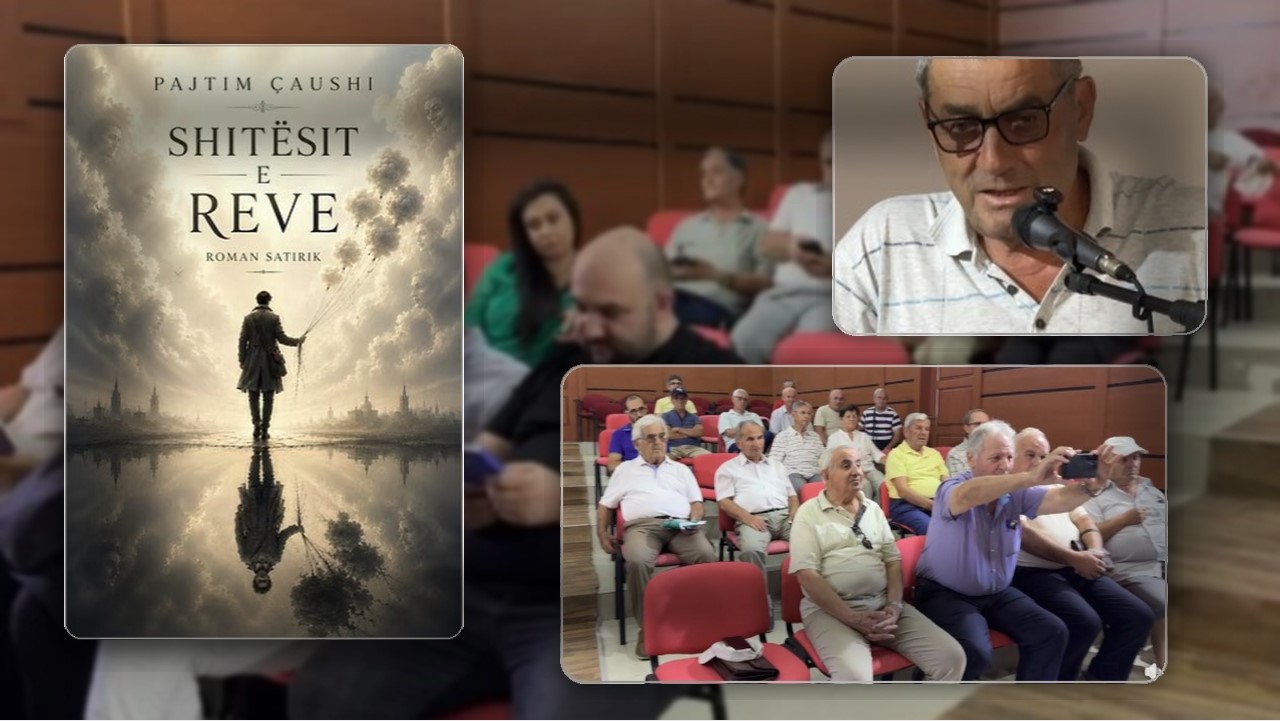 Pajtim Çaushi promovon në Sarandë romanin e ri “Shitësit e Reve”