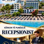 Epirus Hotel në Sarandë kërkon të punësojë Recepsionist