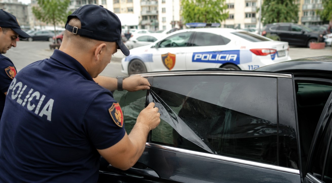Lamallari: Policia do fillojë aksionin, xhamat e errësuar pa leje do të hiqen