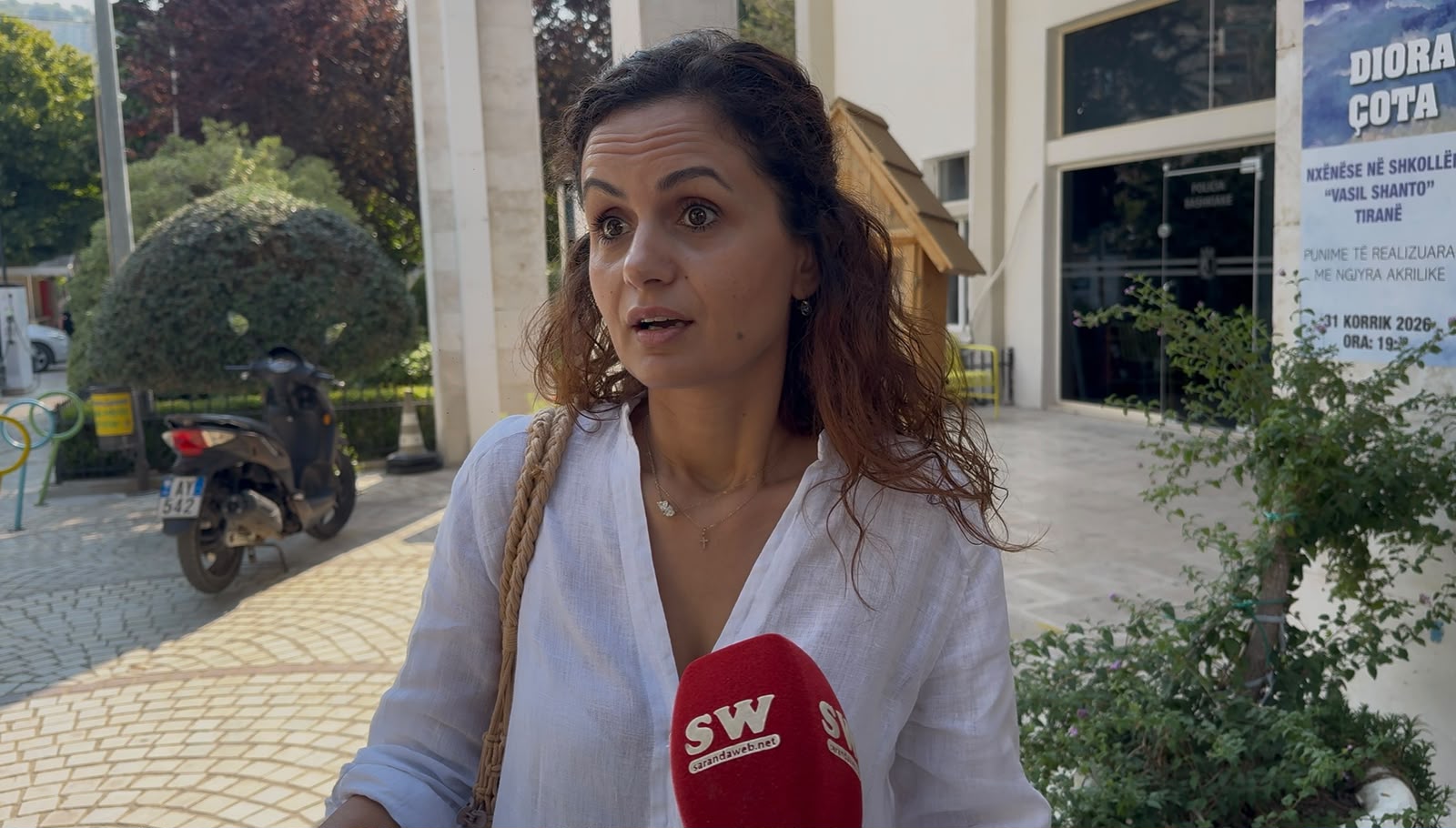 Etvela Merko, aktivistja nga Delvina, i bashkohet protestës qytetare në Sarandë