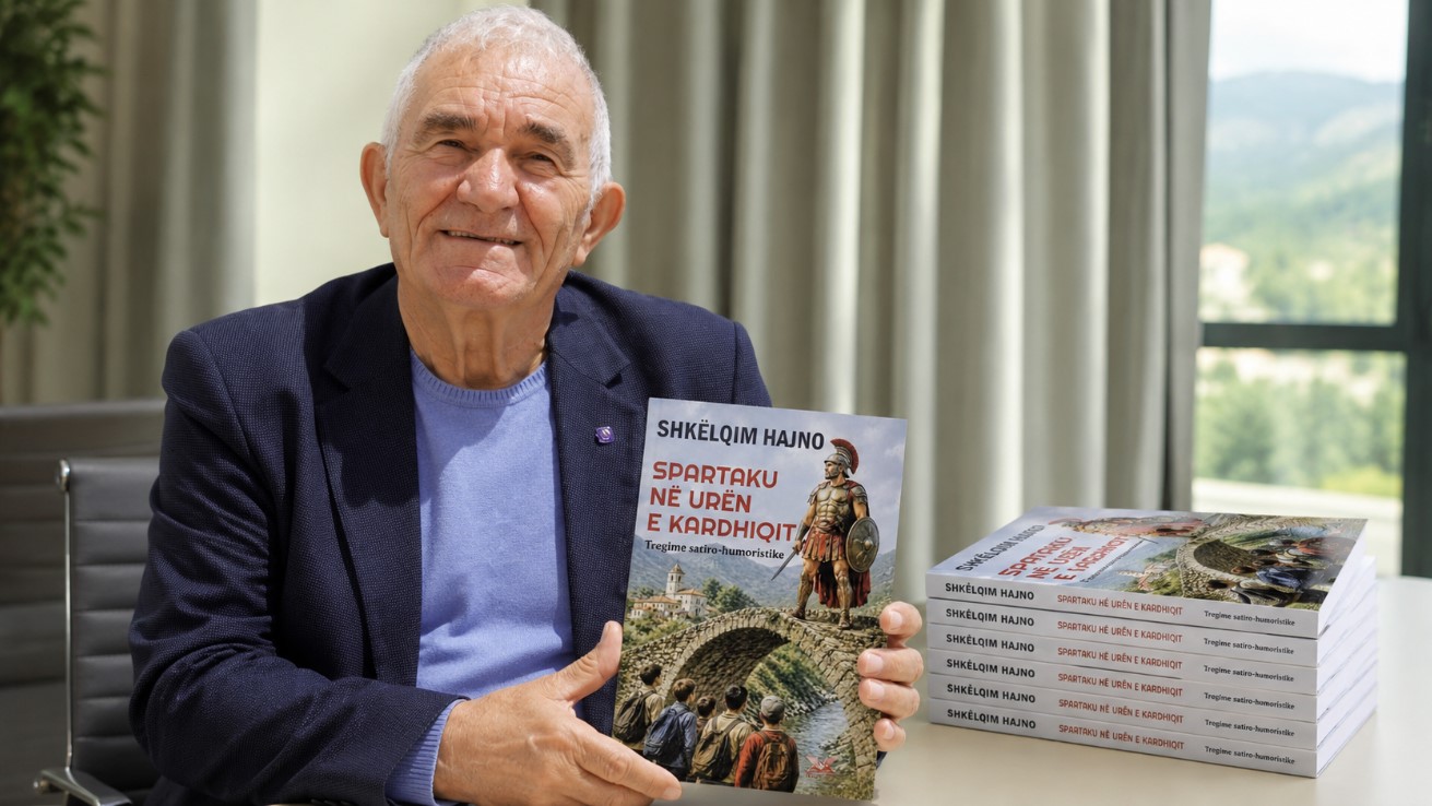 “Spartaku në Urën e Kardhiqit” – Shkëlqim Hajno sjell librin e tij më të ri