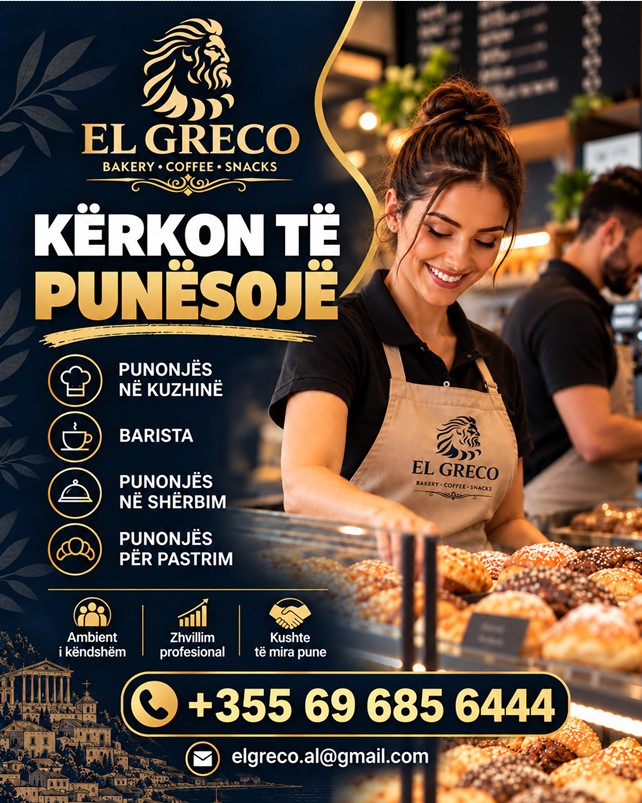 EL GRECO po vjen në Sarandë dhe kërkon të punësojë staf