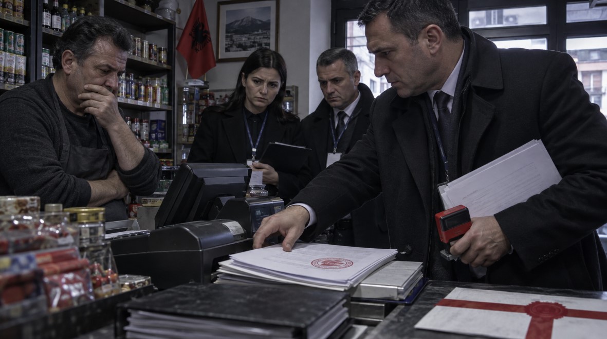 Tatimet kërkojnë mbledhjen me forcë të taksave për bizneset që nuk paguajnë në kohë