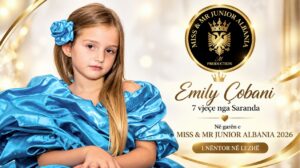 Emily Çobani, një tjetër përfaqësuese nga Saranda në “Miss & Mr Junior Albania 2026”