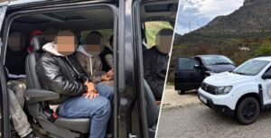 Nga Greqia drejt Italisë për 2 500 euro: kapet në Konispol furgoni me 11 emigrantë