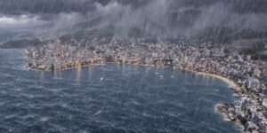 Parashikohen reshje intensive në Sarandë, Instituti i Gjeoshkencave paralajmëron vërshime uji